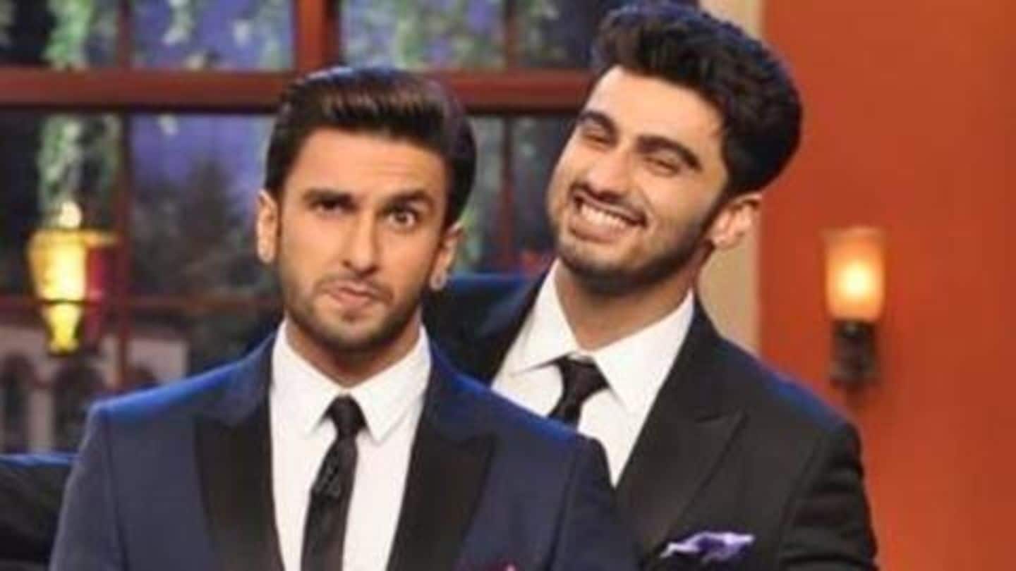 Arjun expresses happiness for 'married' Ranveer in a special way
