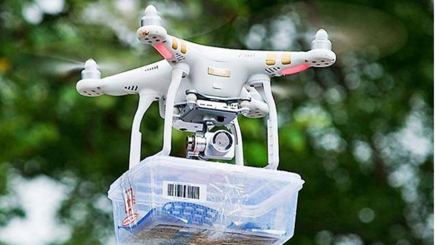 IIPH-H working on a drone system for delivering medical products
