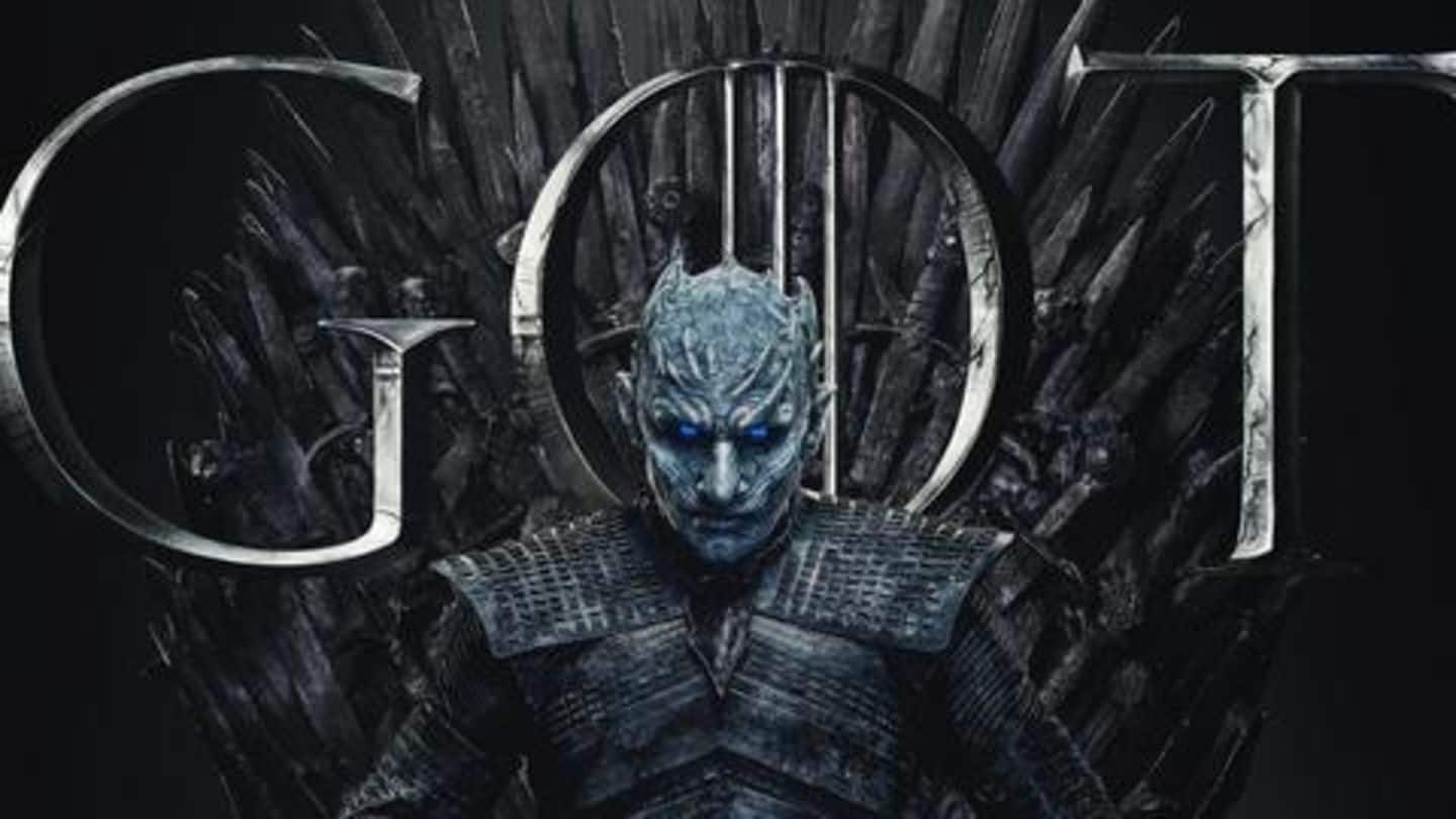'GoT' new posters show Night King, others sitting on throne