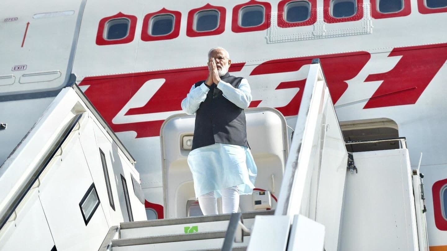 Modi reaches Qingdao on two-day visit to attend SCO summit
