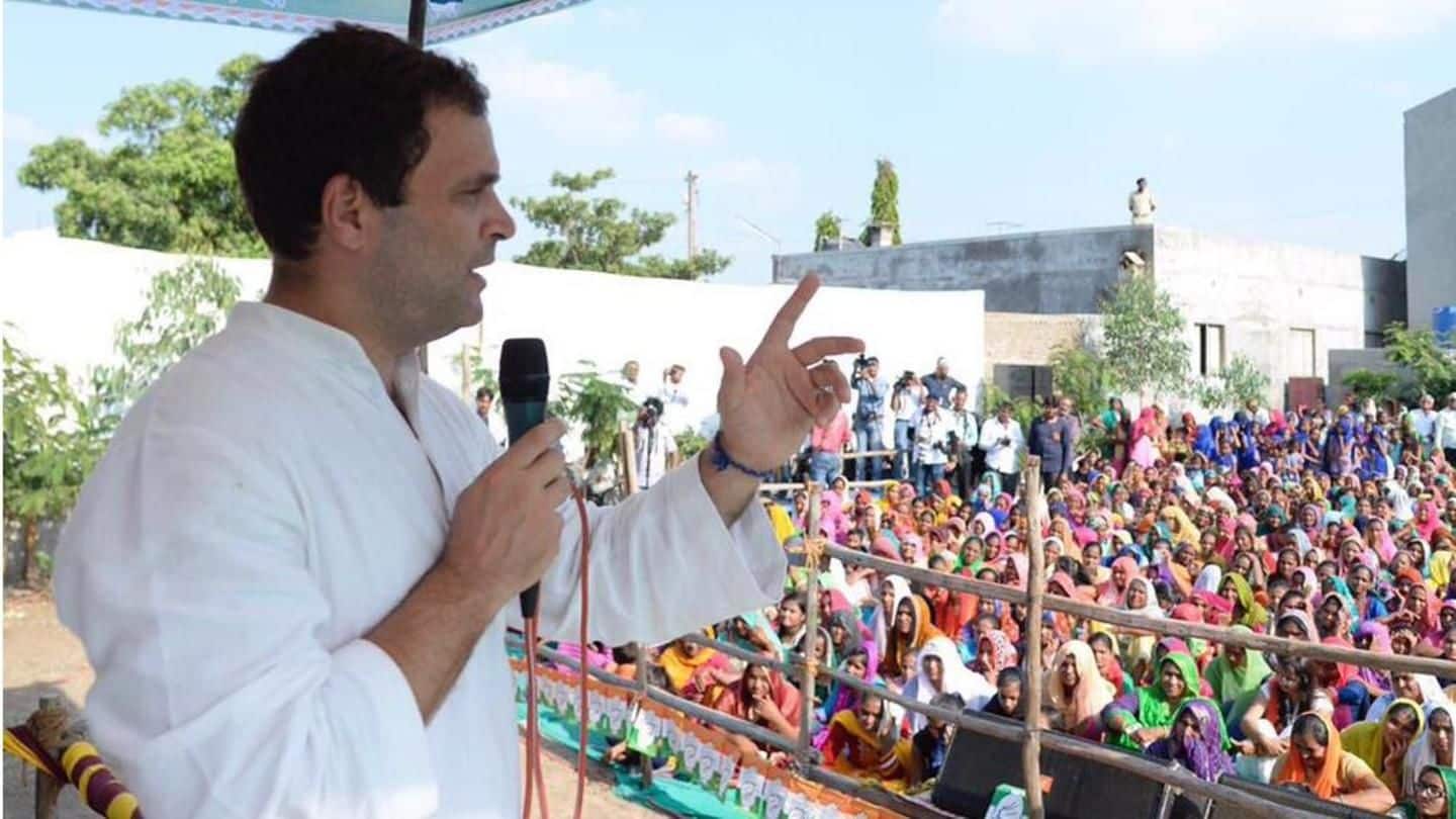 RaGa arrives in Jaipur, to hold road-show, meeting with leaders