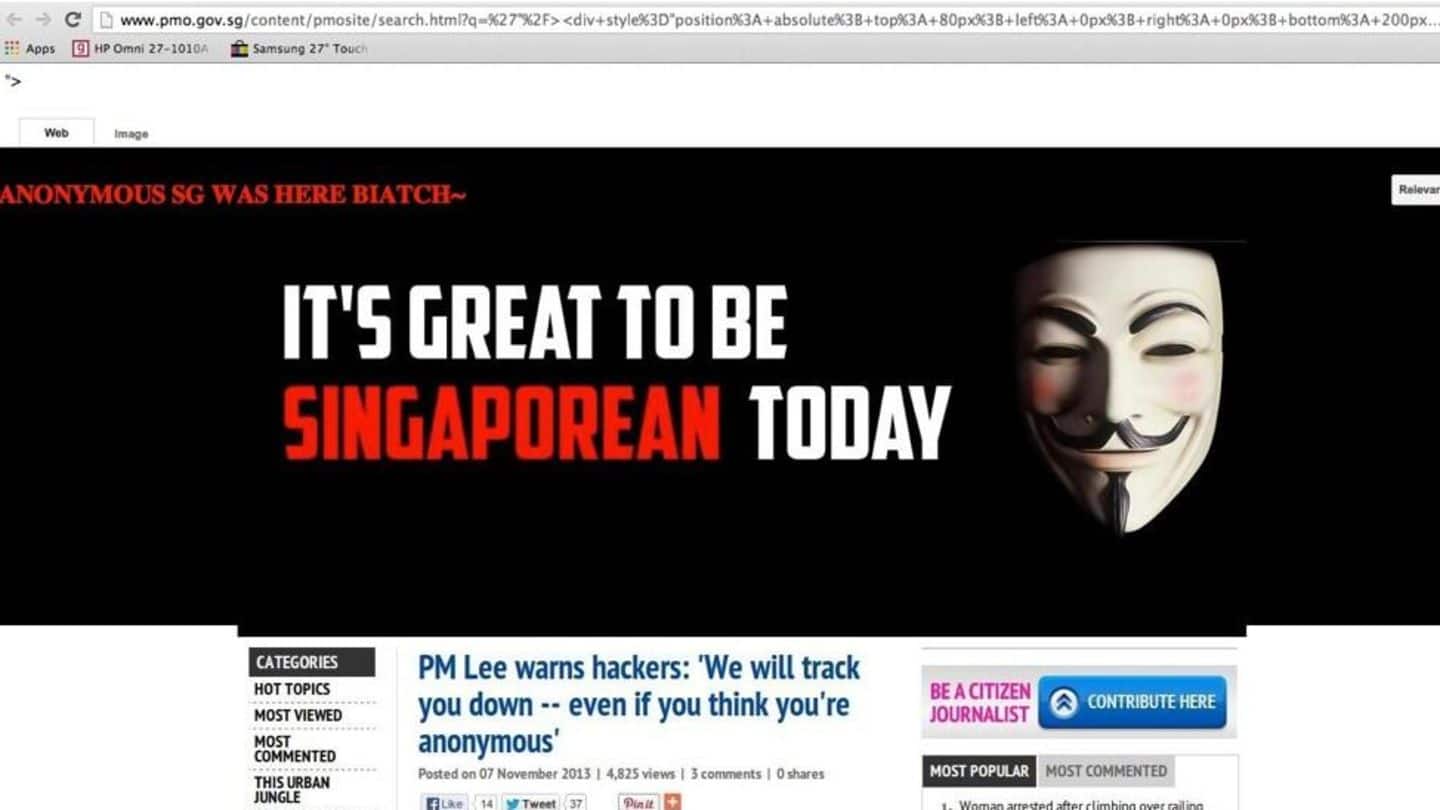 Singapore PM's heath-record hacked, along with records of 1.5mn Singaporeans