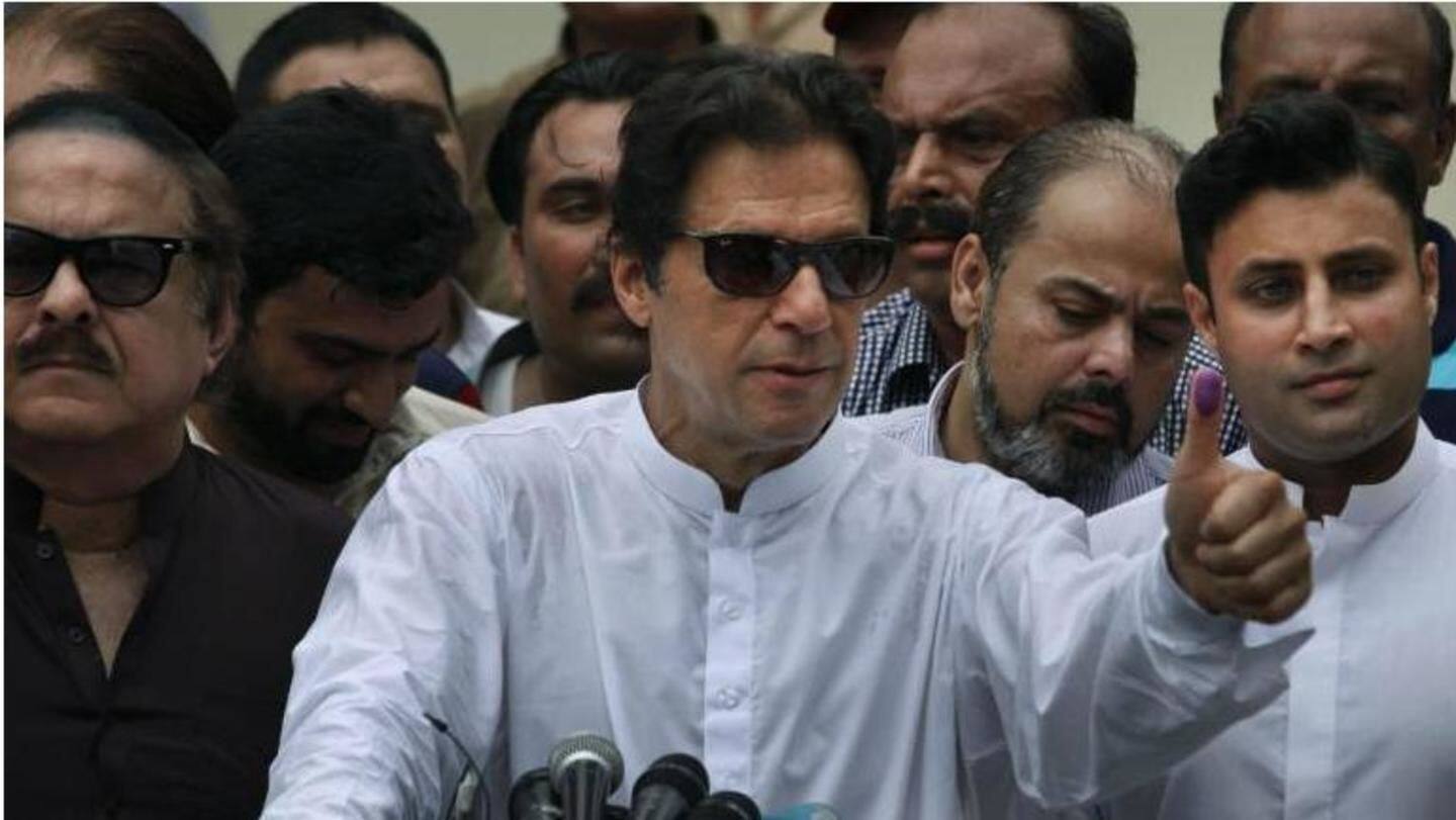 Imran Khan's party emerged as the single largest party Imran Khan's party emerged as the single largest party