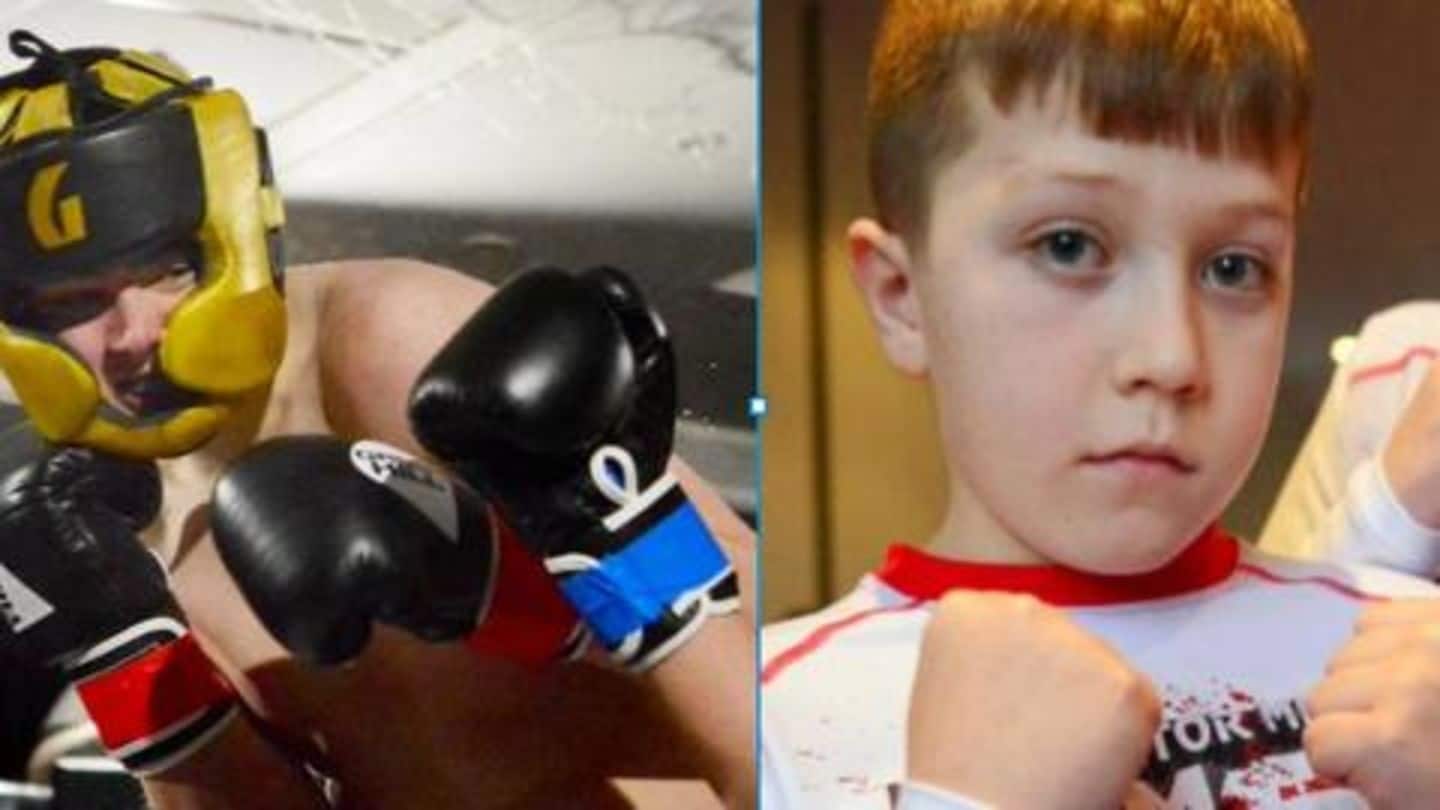 This 9-year-old is world's youngest cage fighter