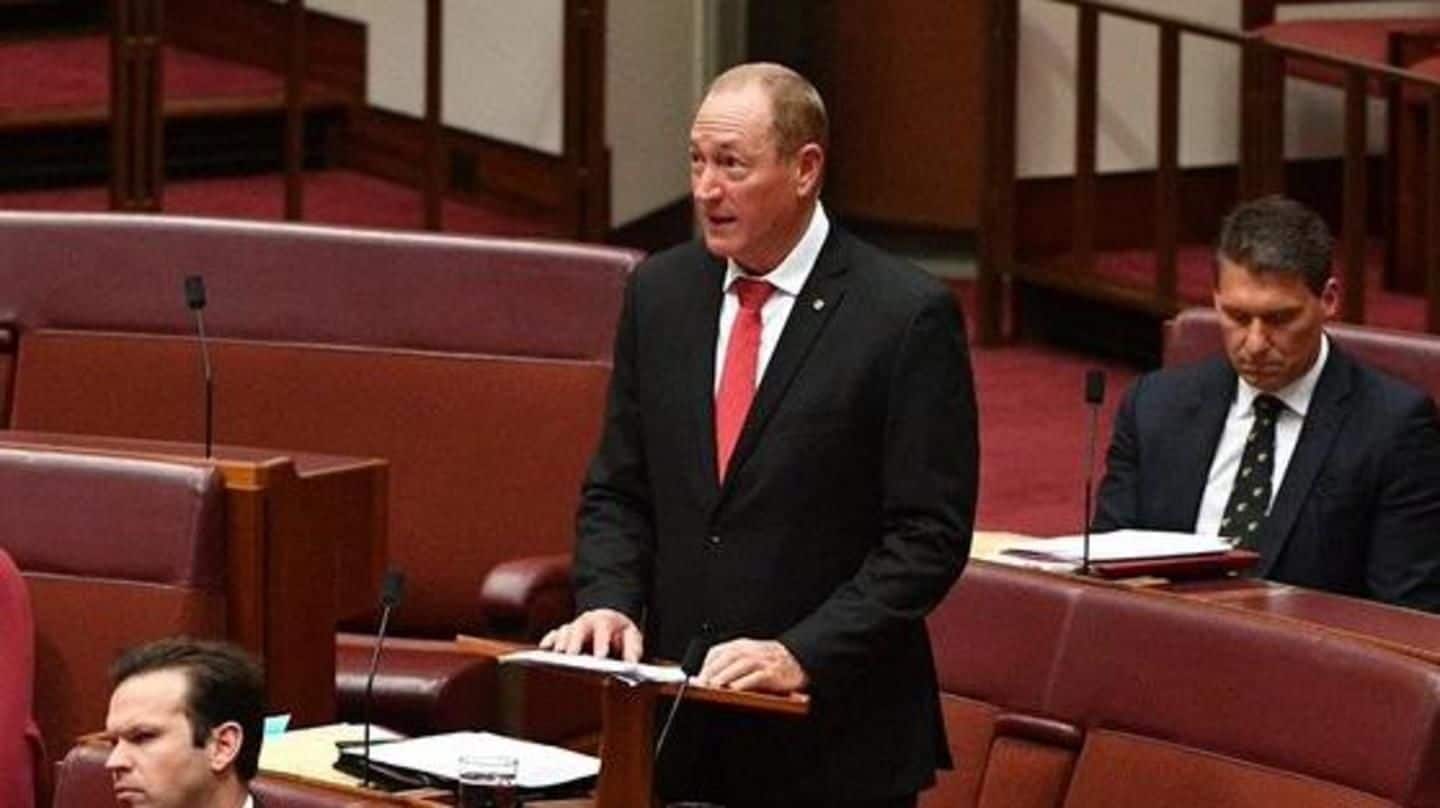 Australia: Senator Fraser Anning seeks drastic cut in student visas