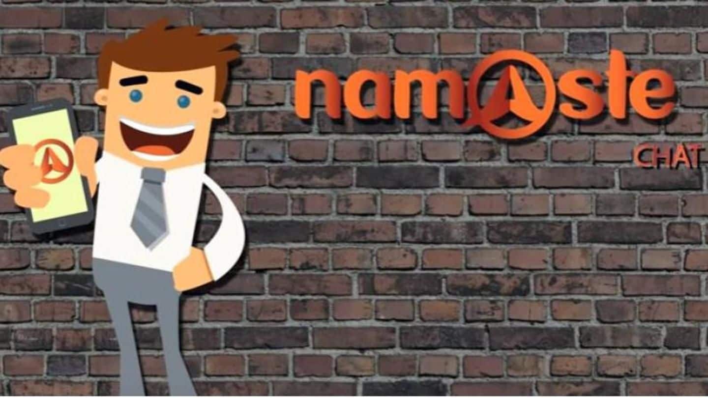 India gets its own messaging app called 'Namaste Chat'
