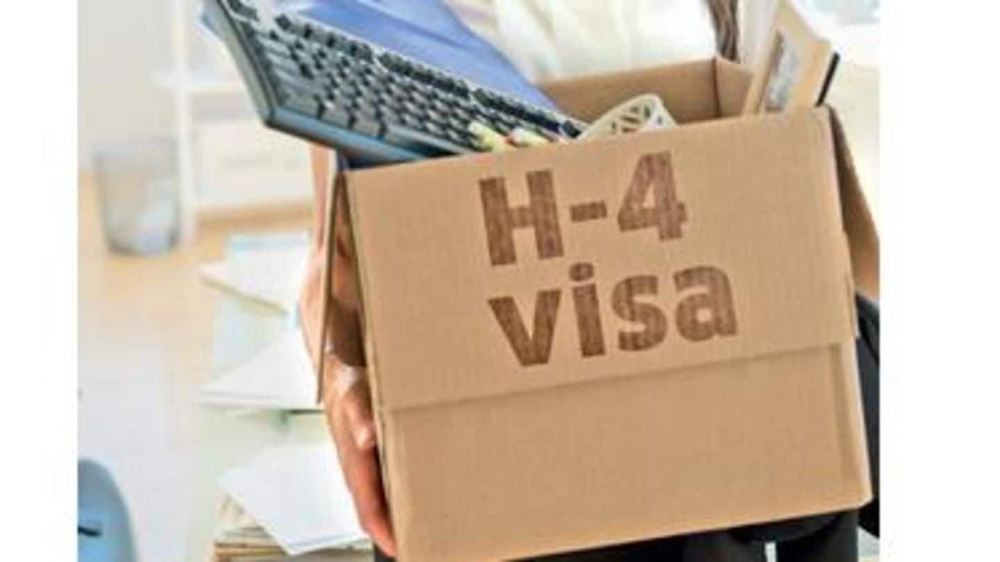 US: Revoking of H-4 visa work permit in final stages