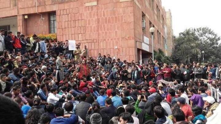JNUSU Election 2018: Counting suspended temporarily after ABVP protest