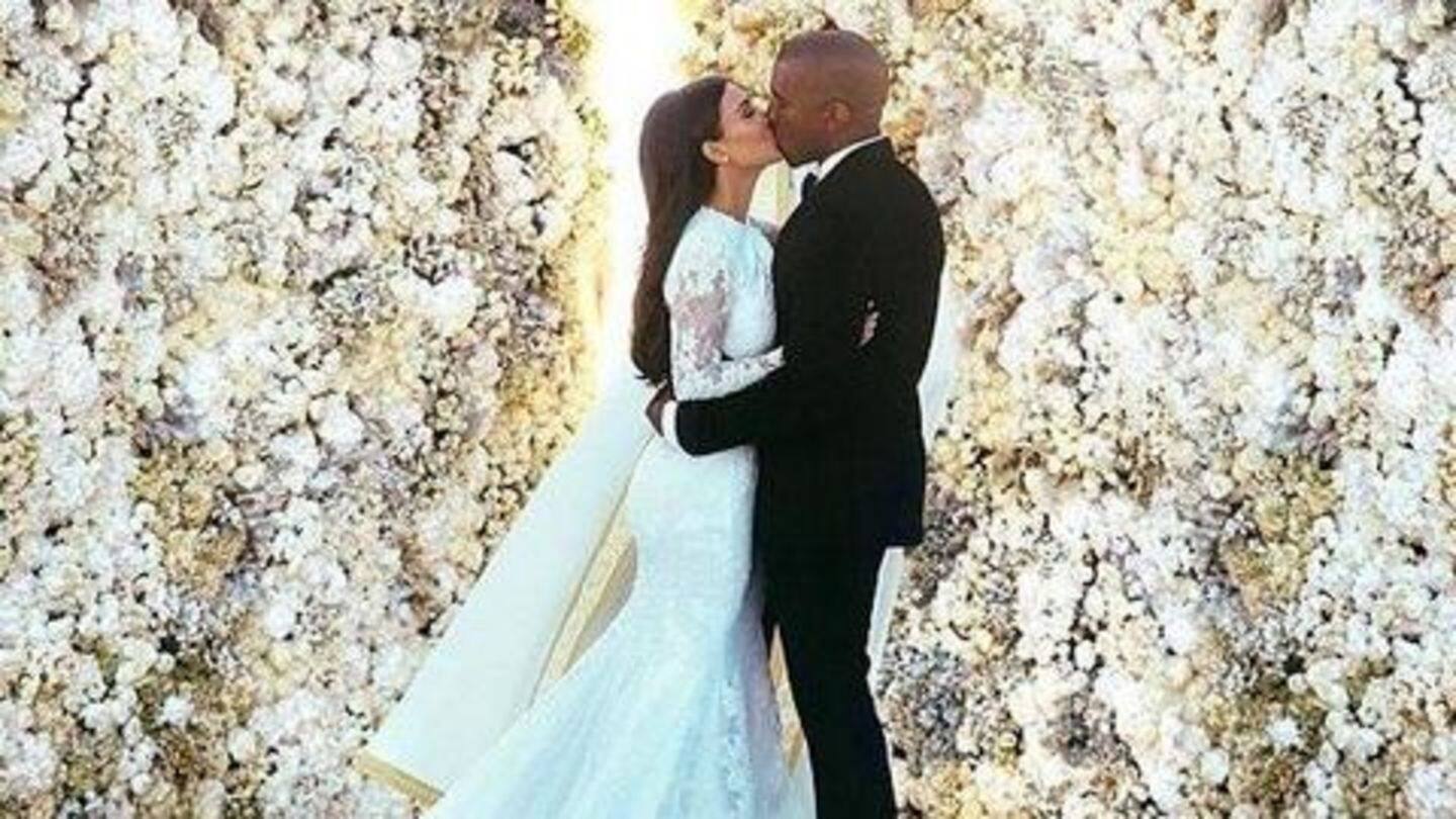 The lavish wedding of Kim and Kanye West in Florence The lavish wedding of Kim and Kanye West in Florence