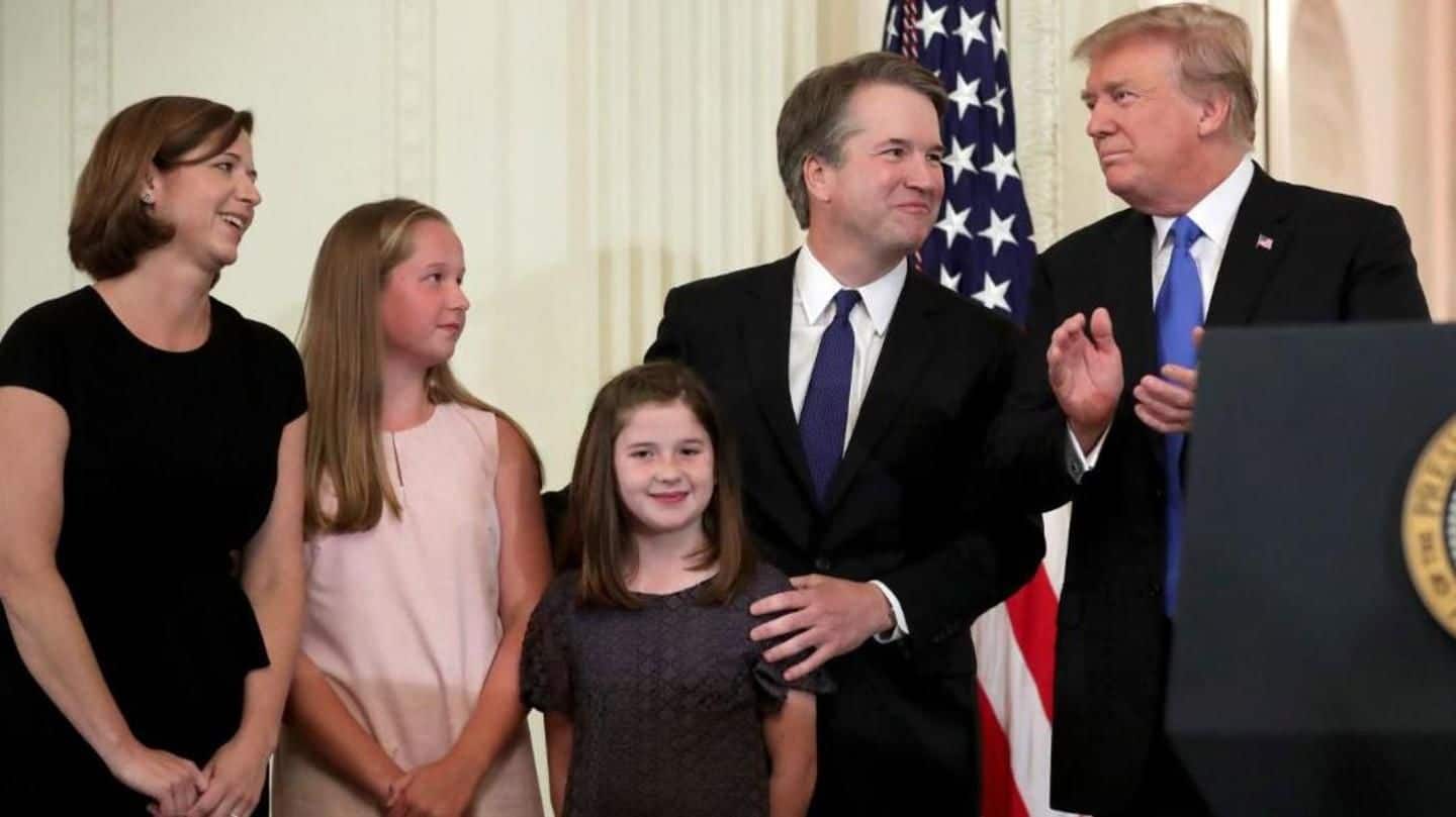 Trump apologizes to Brett Kavanaugh's family for their 'terrible suffering'
