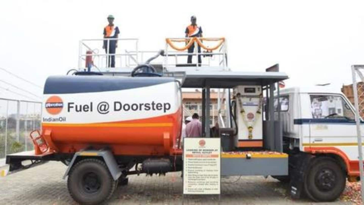 After Pune, Mumbai, IOCL starts diesel doorstep-delivery services in Chennai