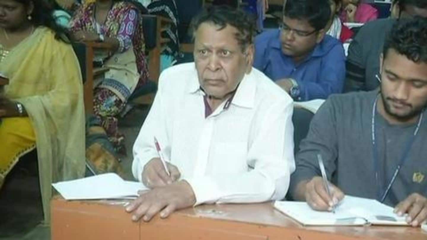 This former MP, 81, has quit politics to pursue PhD