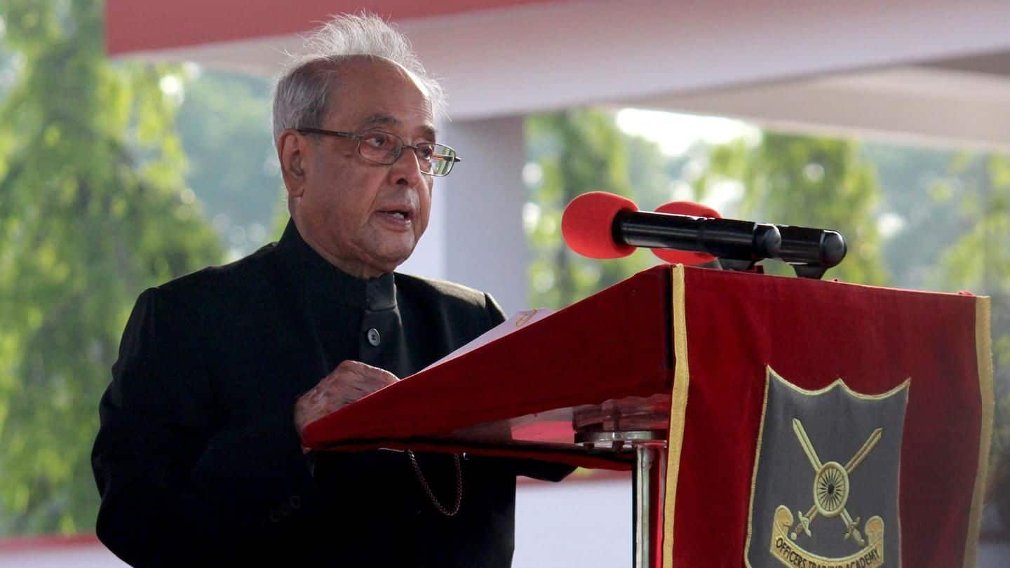 Ex-President Pranab Mukherjee to be 'distinguished guest faculty' at IIM-Ahmedabad