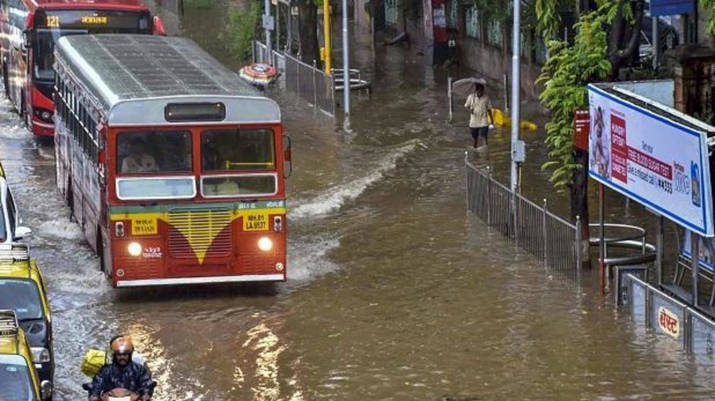 Heavy rains in Mumbai: Schools shut; trains and buses delayed