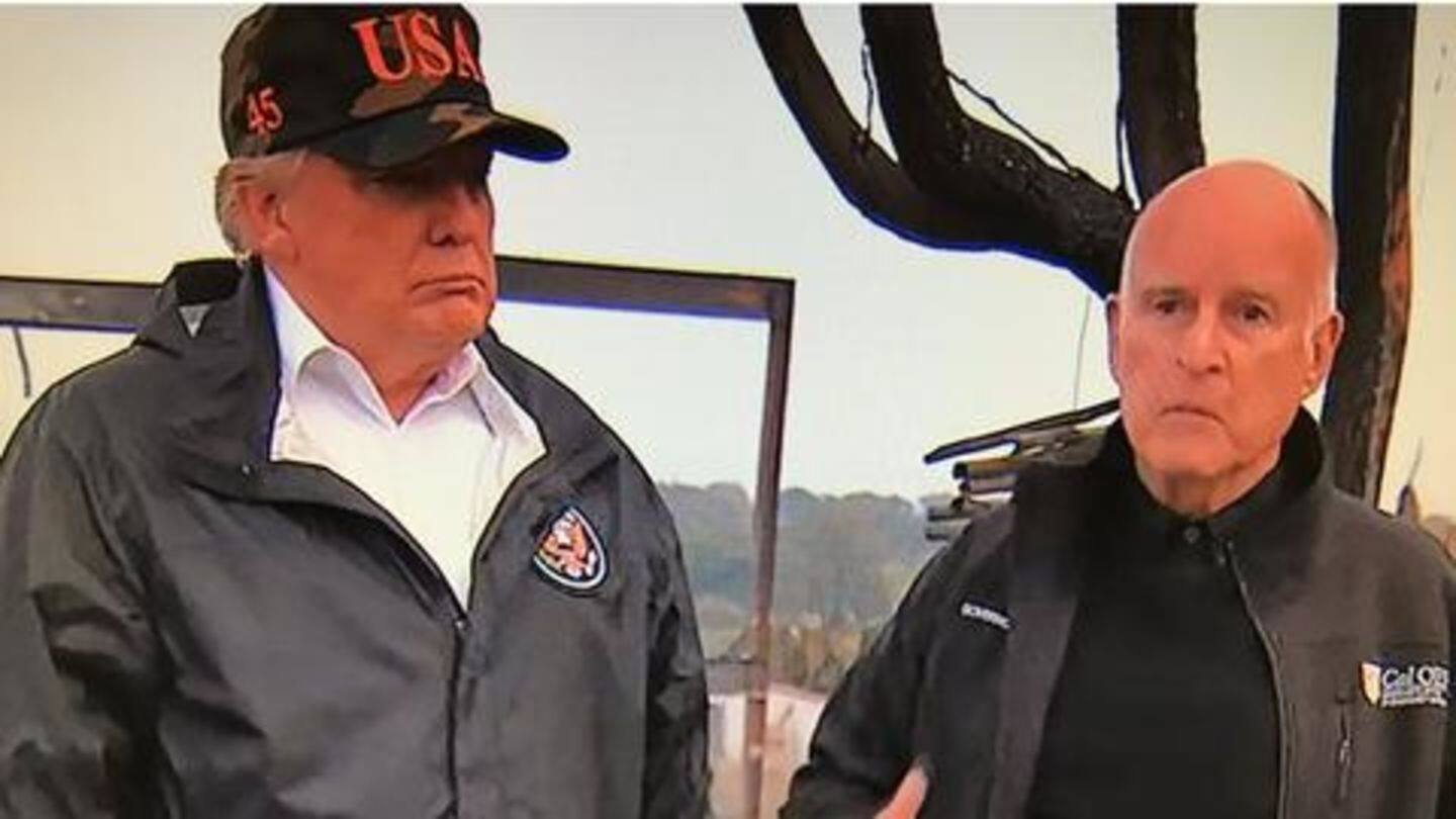California Governor says Trump has 'got our back' California Governor says Trump has 'got our back'