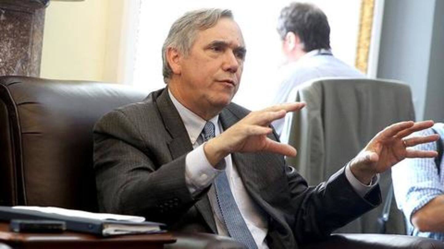 China hasn't disclosed the terms of that debt, notes Merkley China hasn't disclosed the terms of that debt, notes Merkley