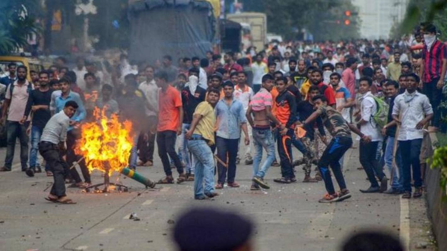 Internet services suspended in Navi Mumbai amid Maratha protests