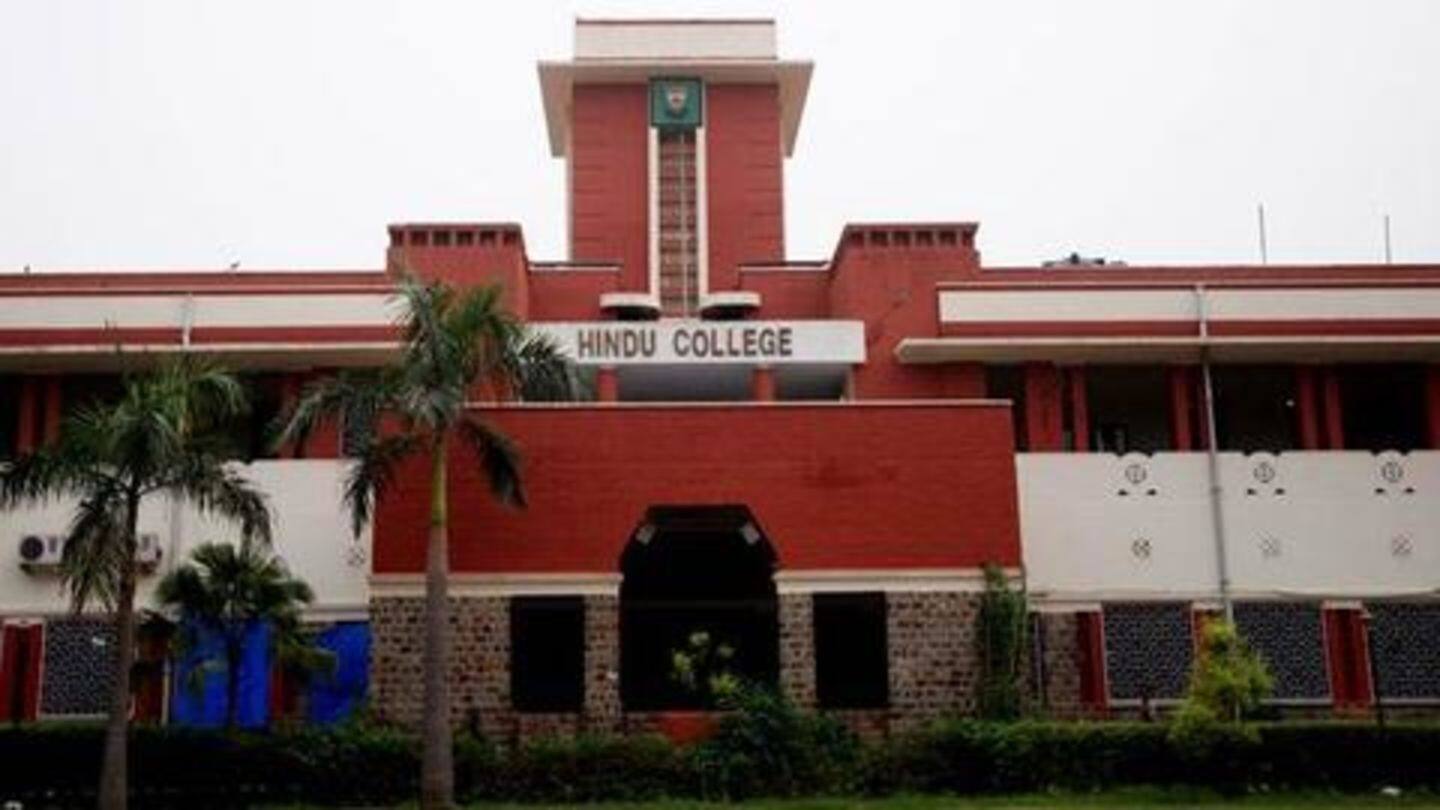 Hindu College's gross salary-package offer stood at Rs. 3.2cr Hindu College's gross salary-package offer stood at Rs. 3.2cr