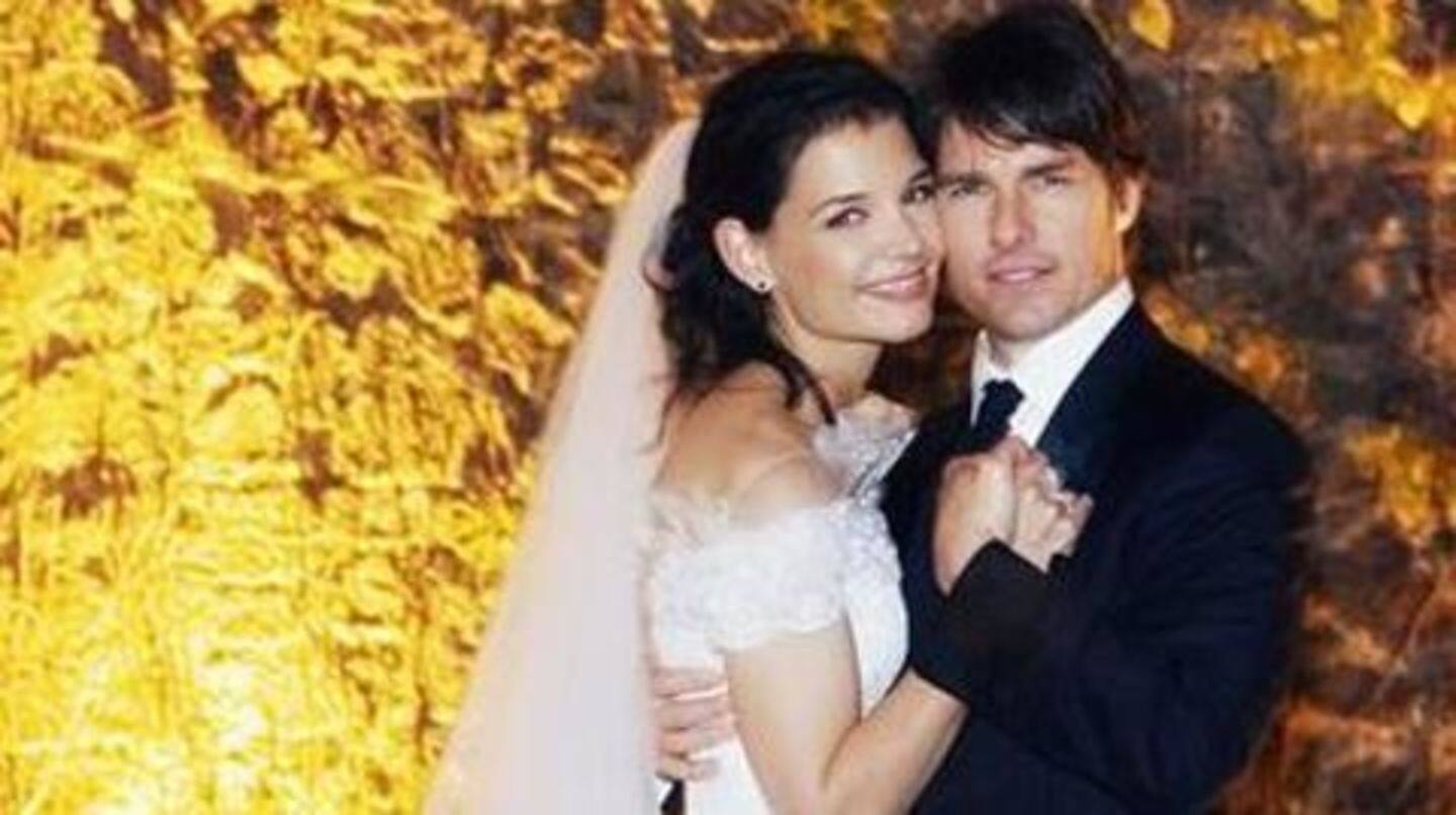 When Katie and Tom said 'I do' at Lake Bracciano When Katie and Tom said 'I do' at Lake Bracciano