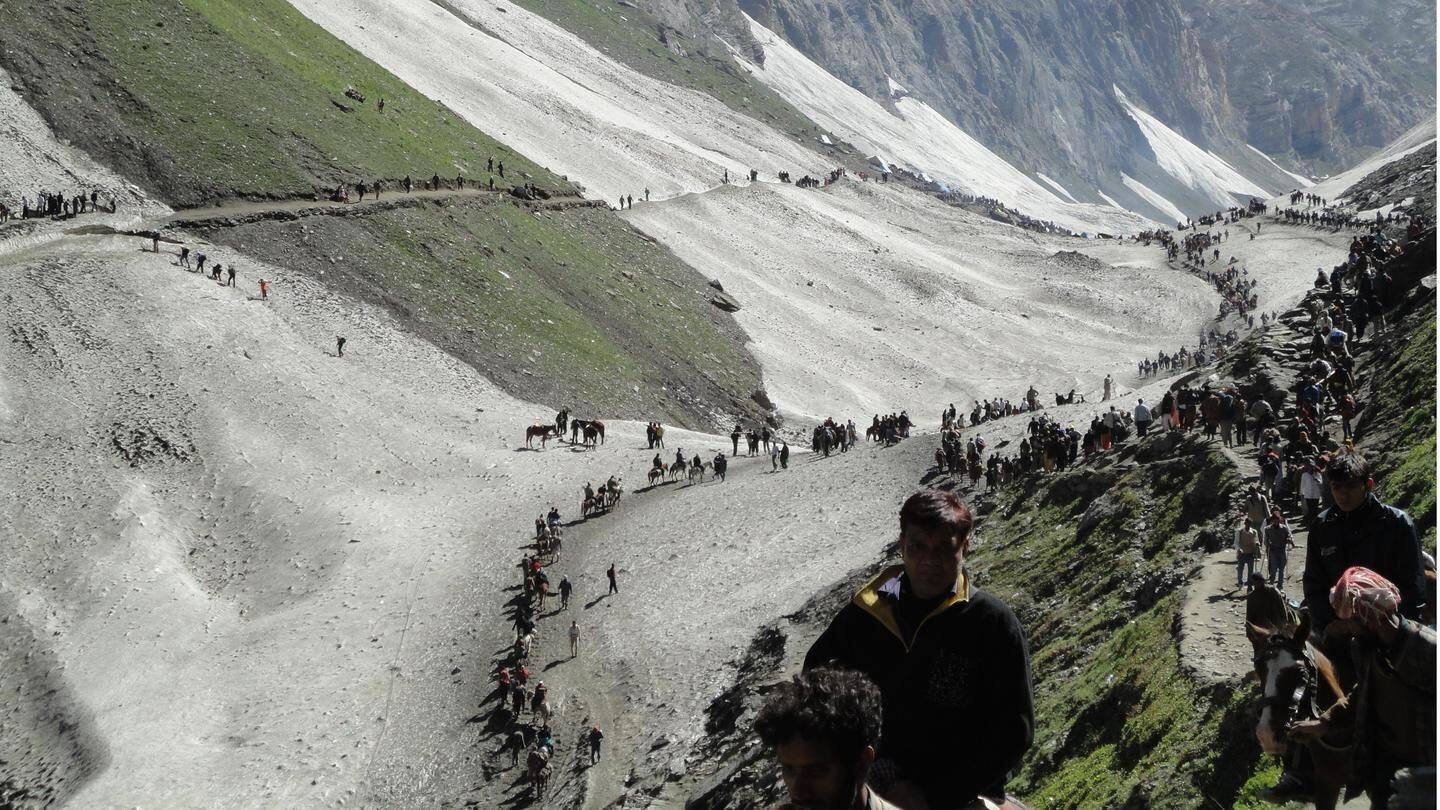 Amarnath Yatra: Fresh batch of 782 pilgrims begin their journey