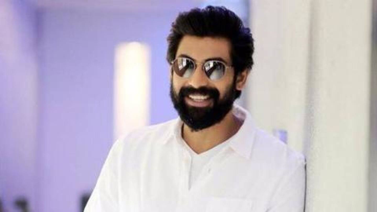 Rana aims to bridge gap between national and regional cinema Rana aims to bridge gap between national and regional cinema