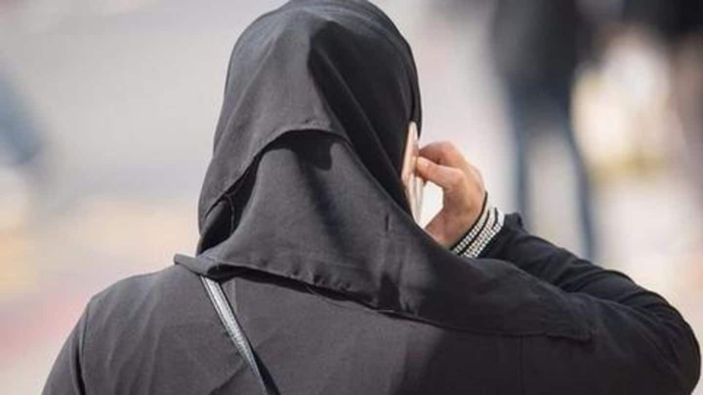 Man wears burqa as challenge for kiss, gets thrashed