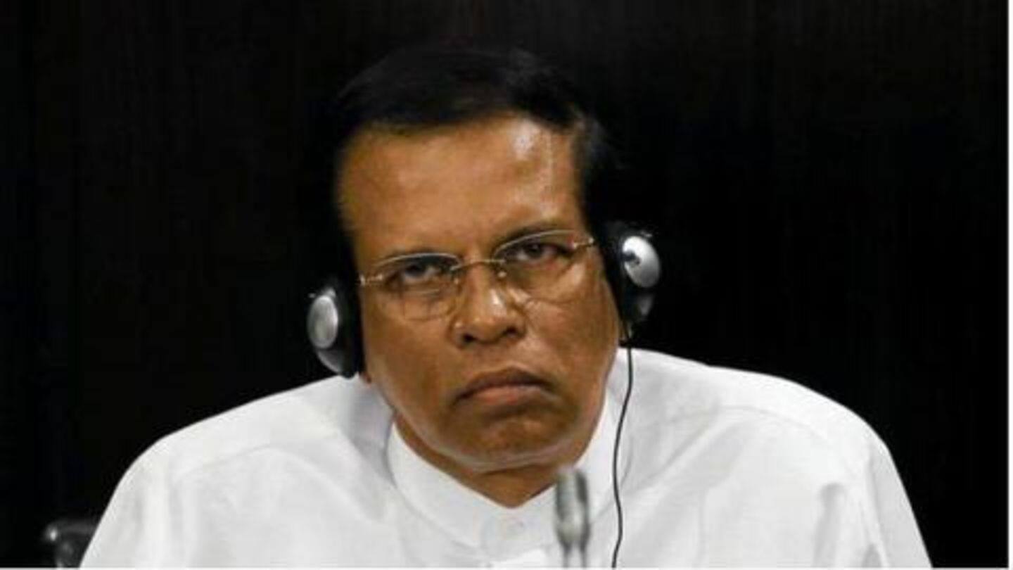 Sri Lanka: President dissolves Parliament, announces snap election in Jan'19