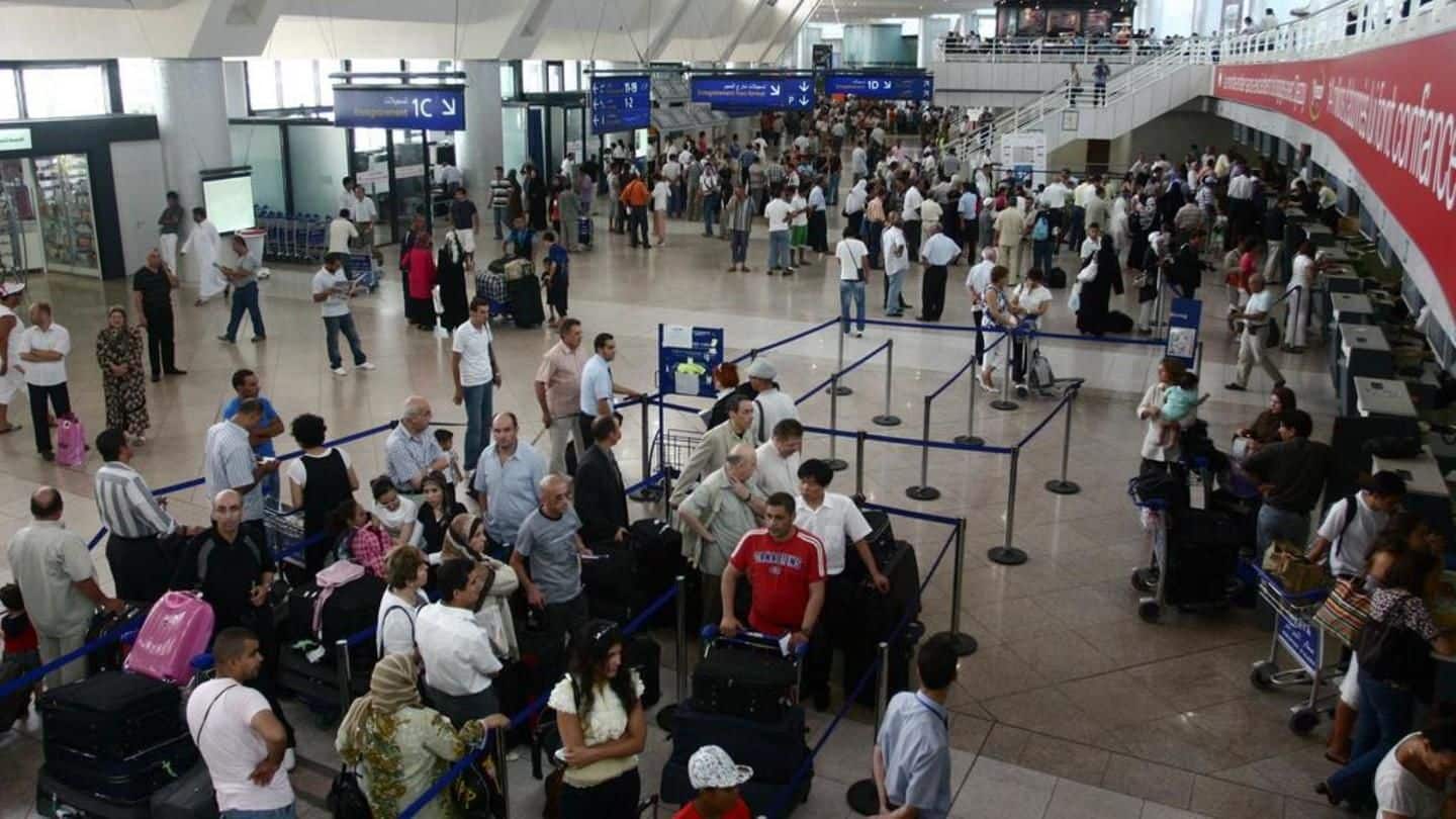 Counters to be available over 90 airports except big ones Counters to be available over 90 airports except big ones