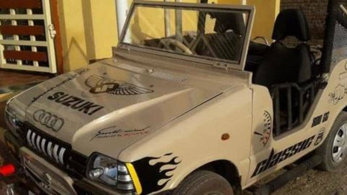 Duo takes inspiration from toys, modifies cars in 15 days Duo takes inspiration from toys, modifies cars in 15 days