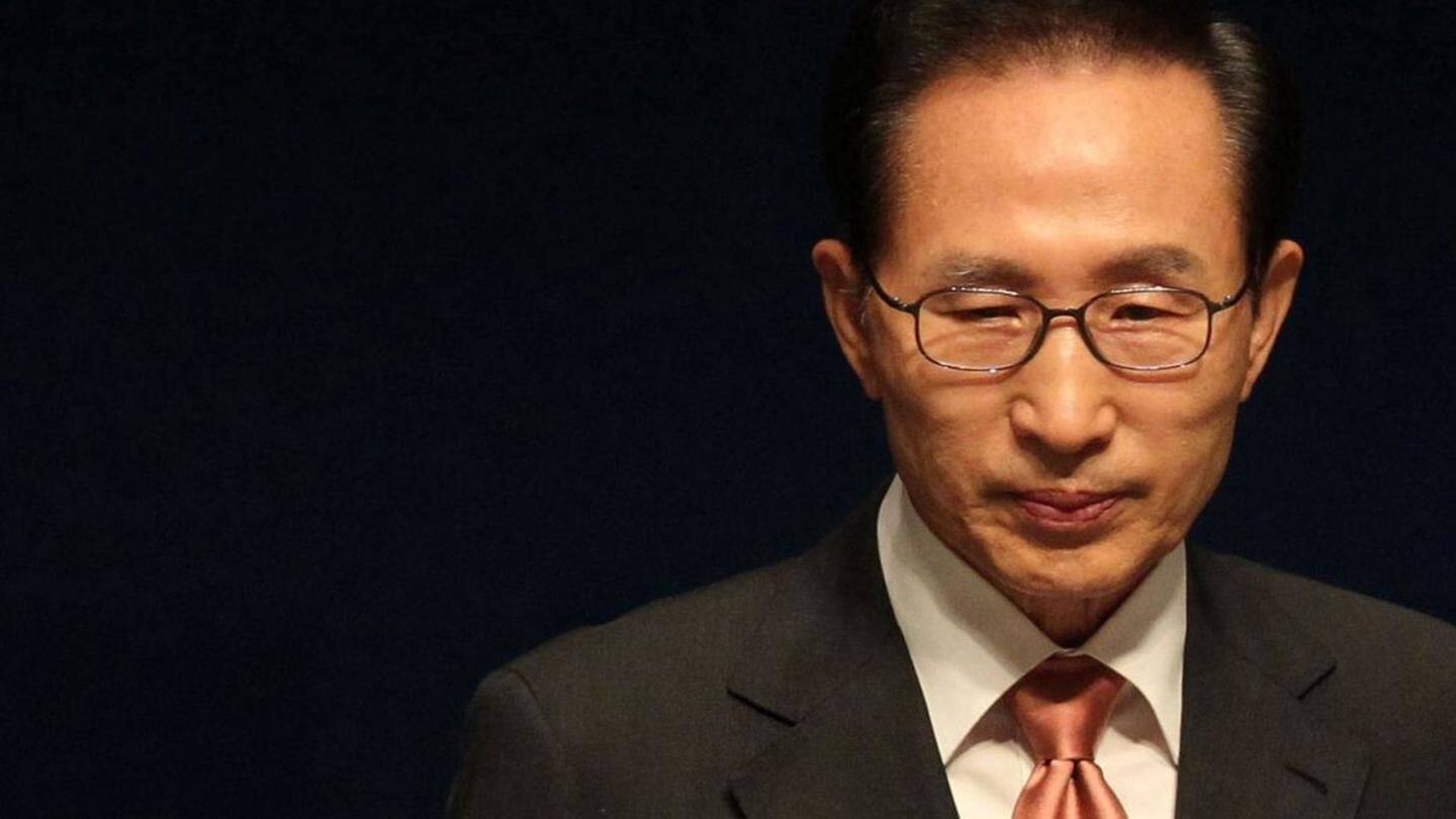 Former S-Korean President Lee Myung-bak jailed for 15yrs over corruption