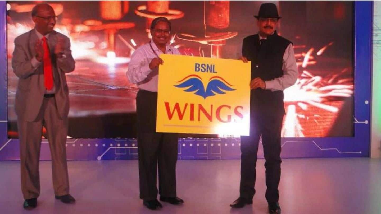 BSNL launches 'Wings', India's first mobile-app allowing Internet telephony service