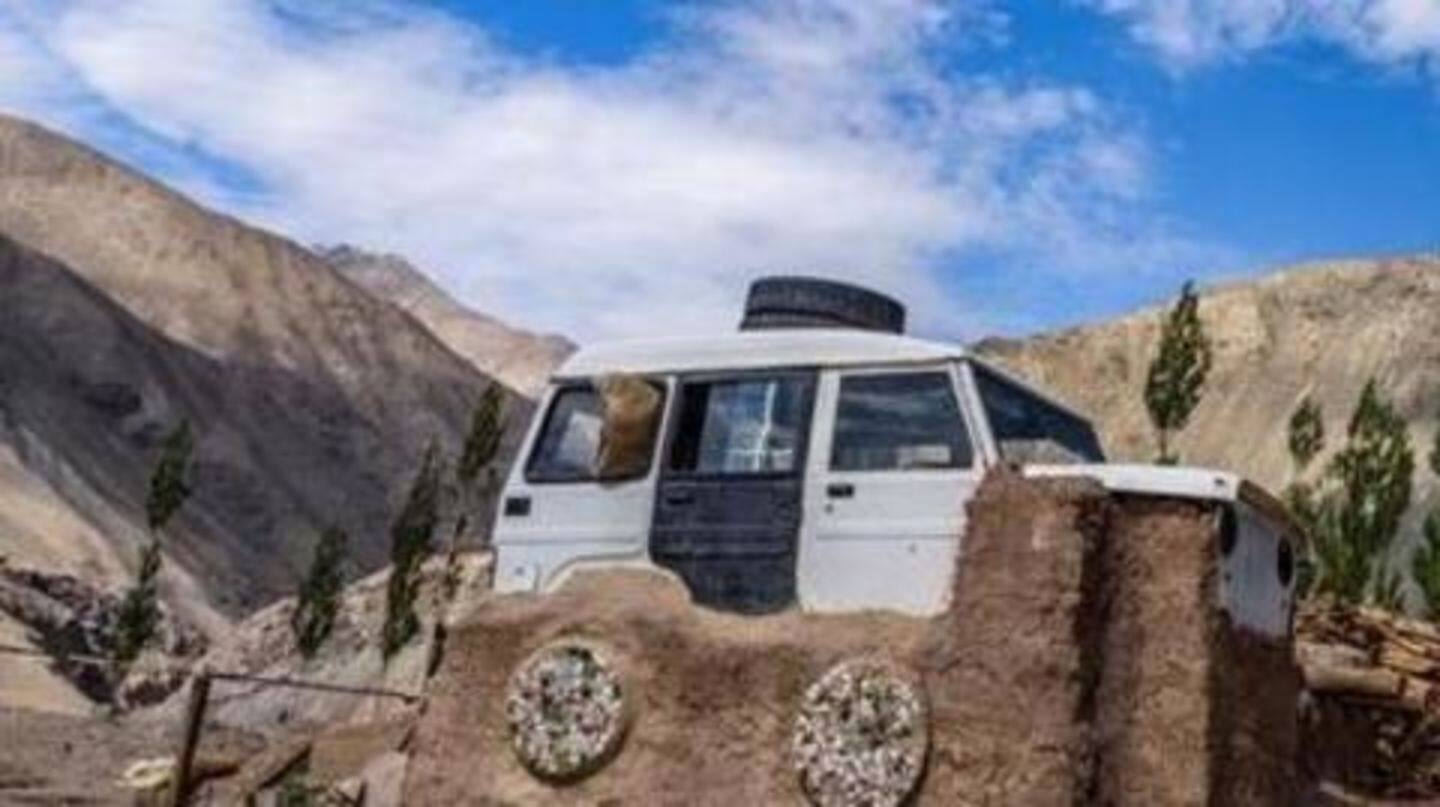 Wangchuk says jeep helped in educational campaigns in Ladakh Wangchuk says jeep helped in educational campaigns in Ladakh