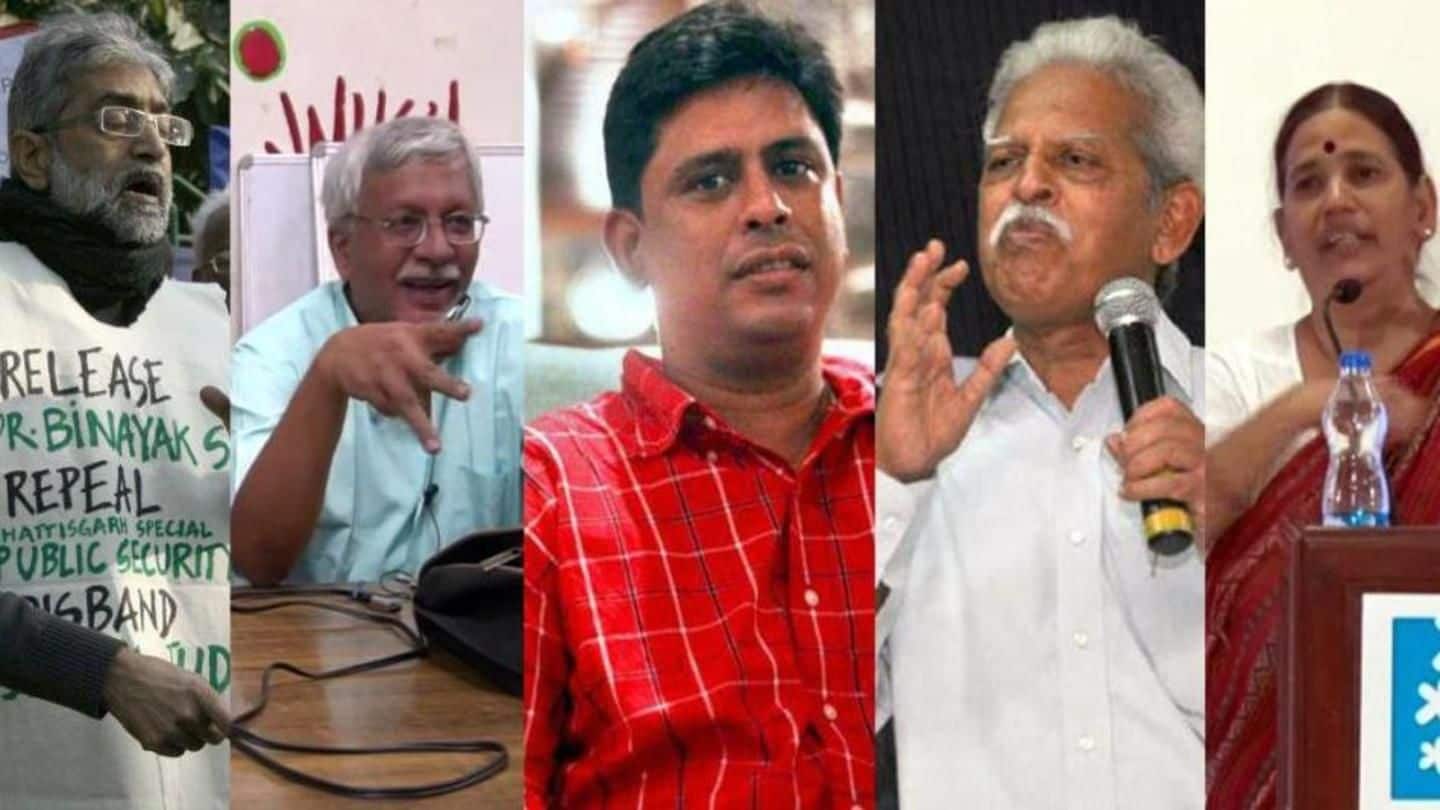 Plea sought independent probe into activists' arrest and immediate release Plea sought independent probe into activists' arrest and immediate release