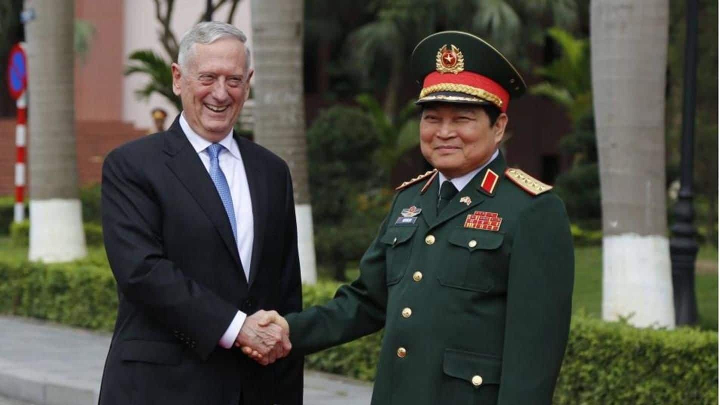 US's Jim Mattis to meet Chinese counterpart amid US-China tensions