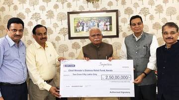 Haryana Police donates one-day salary towards Kerala flood victims