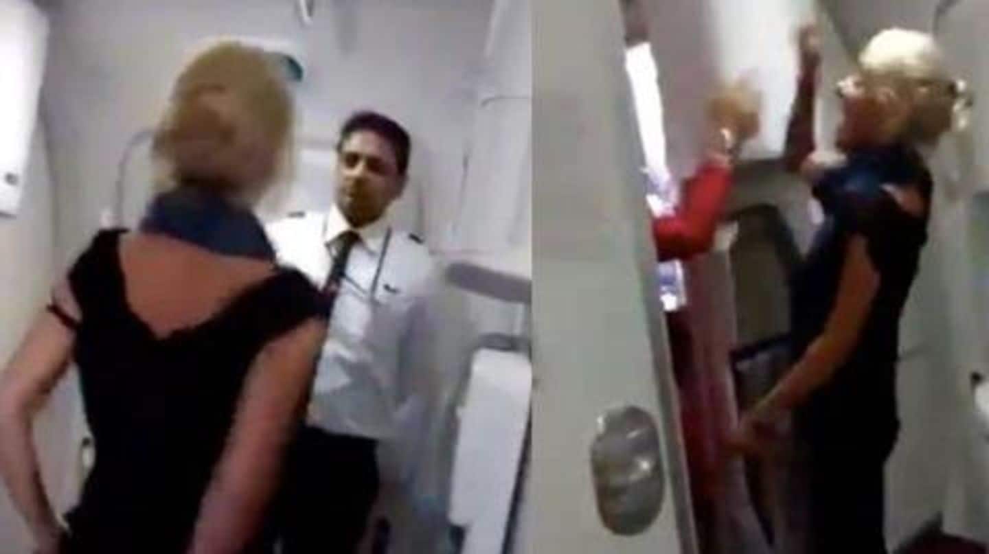 Woman abuses Air India crew after being denied alcohol, held
