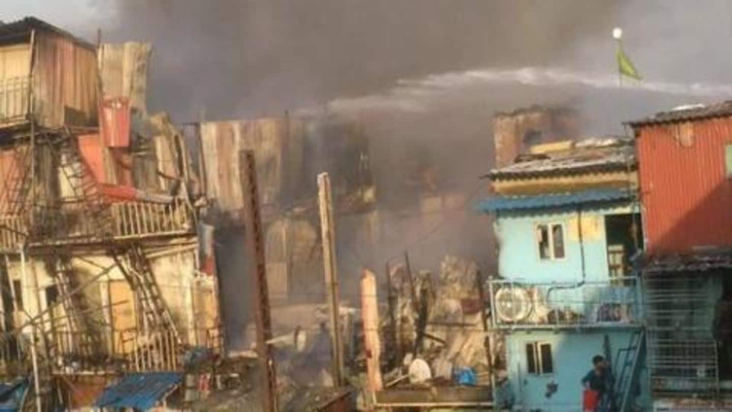 Mumbai: Massive fire in Bandra slum; no casualties so far