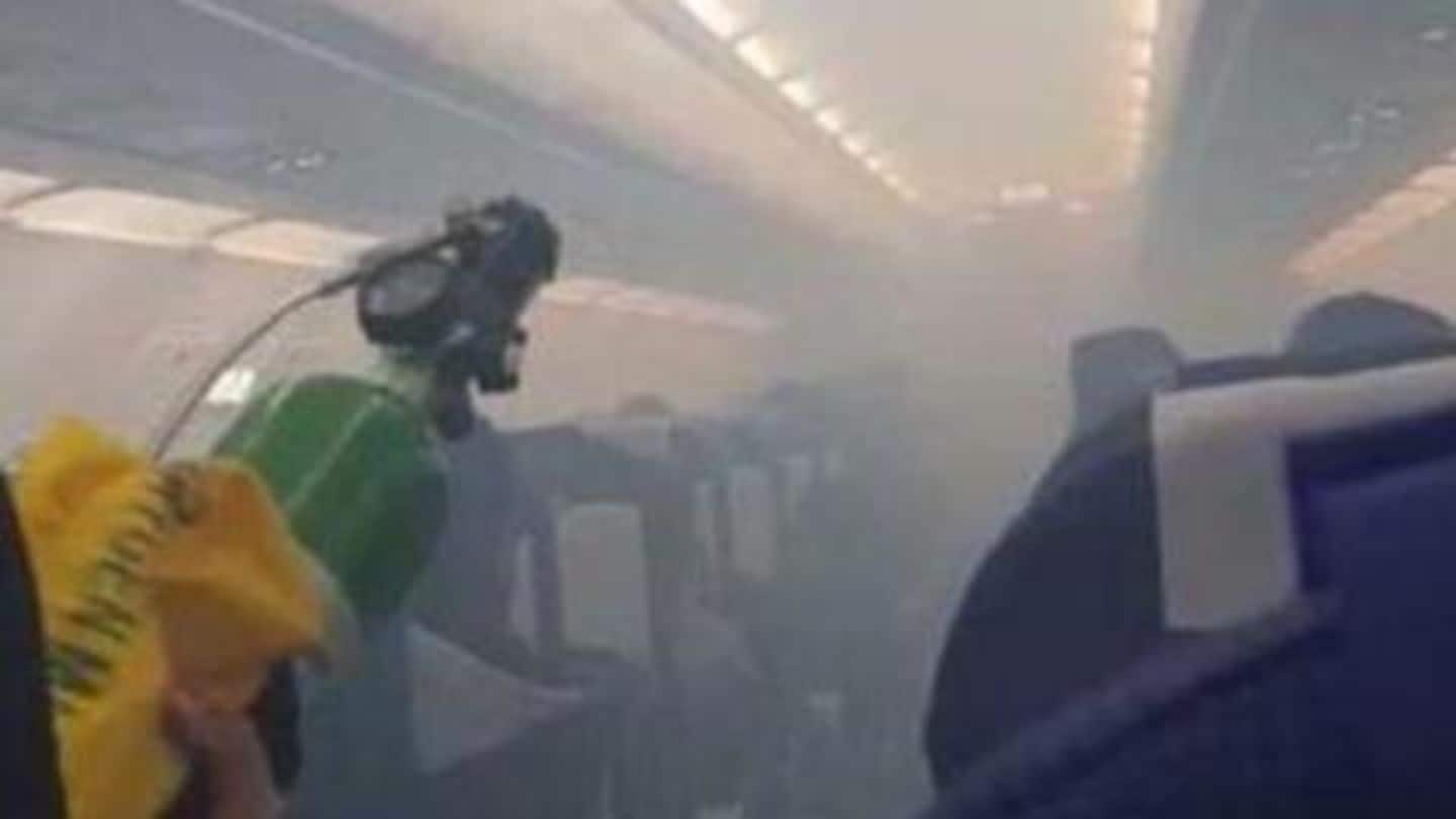 IndiGo plane makes emergency landing after smoke detected in cabin