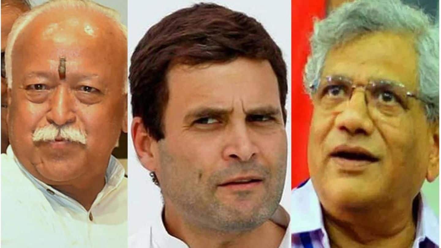 RSS may invite Rahul, Yechury for lecture series by Bhagwat