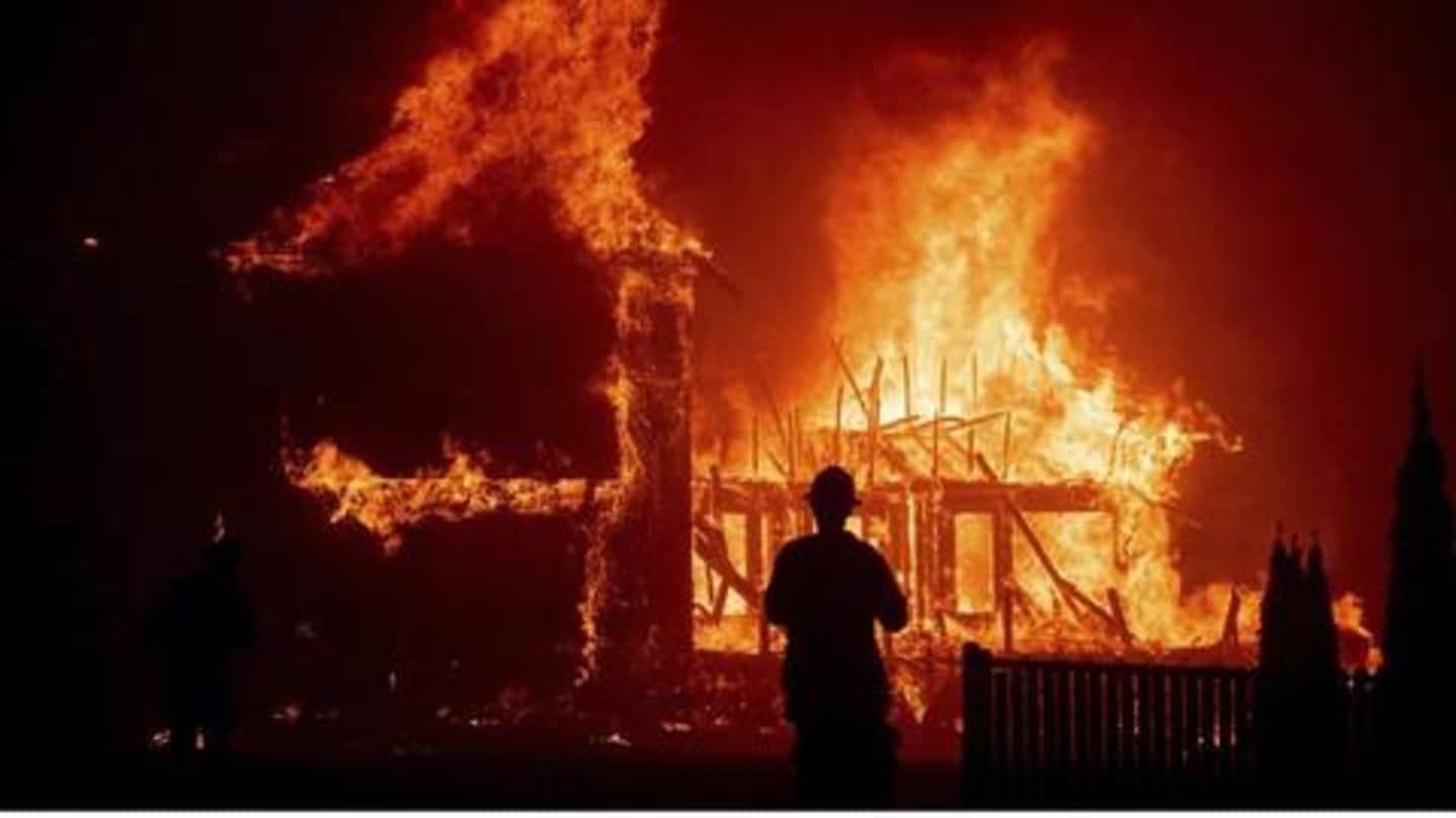 Dead in cars, homes: Northern California fire toll at 42