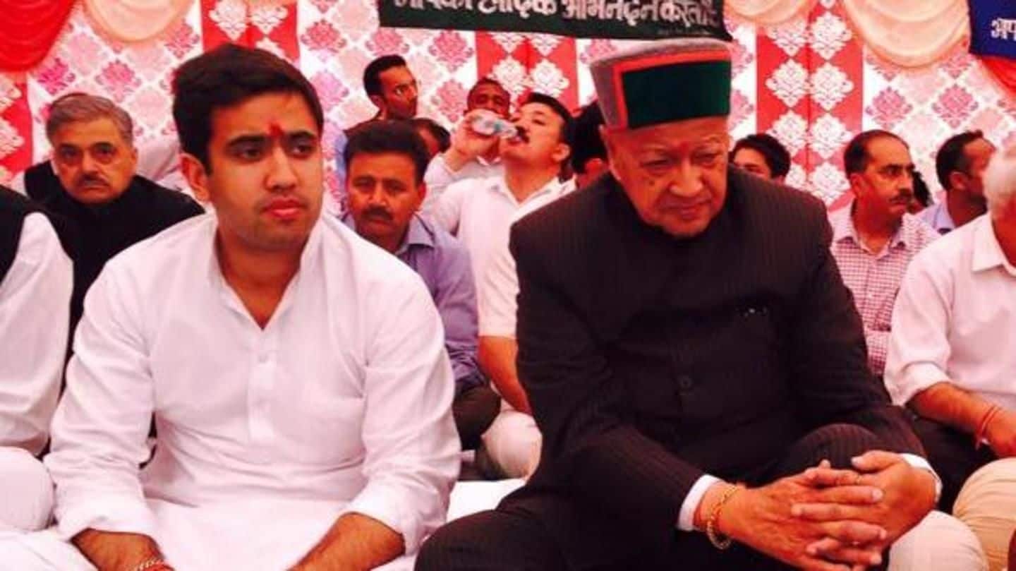 ED files charge sheet against ex-HP CM Virbhadra's son