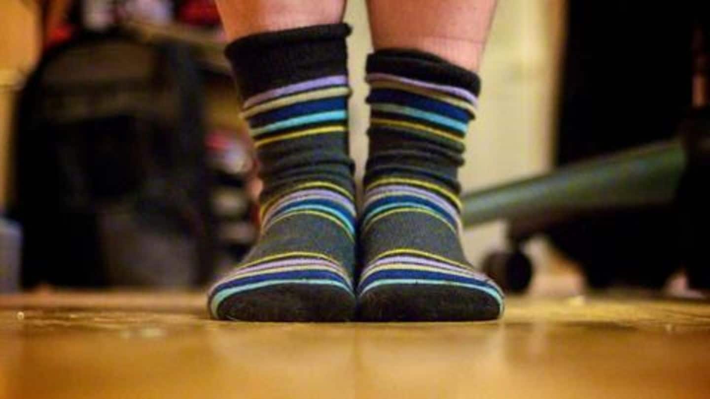Chinese man sniffs smelly socks every day, develops lung infection
