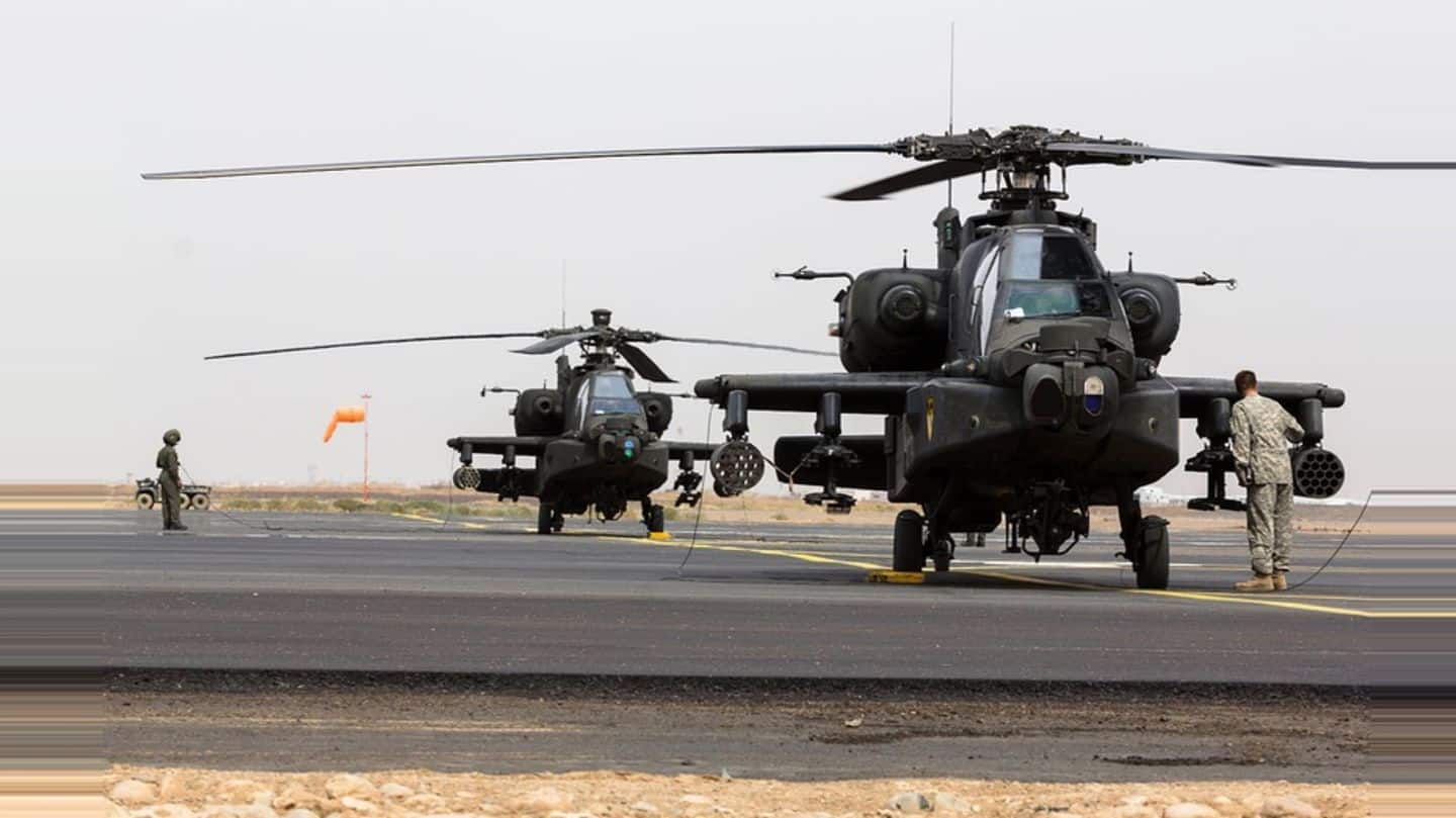 US approves $930mn deal to sell 6 Apache-attack-choppers to India