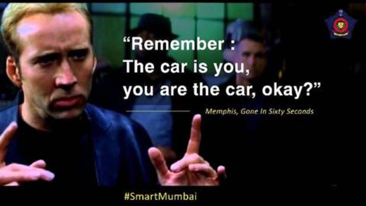 Mumbai Police's tweets always make us smile Mumbai Police's tweets always make us smile
