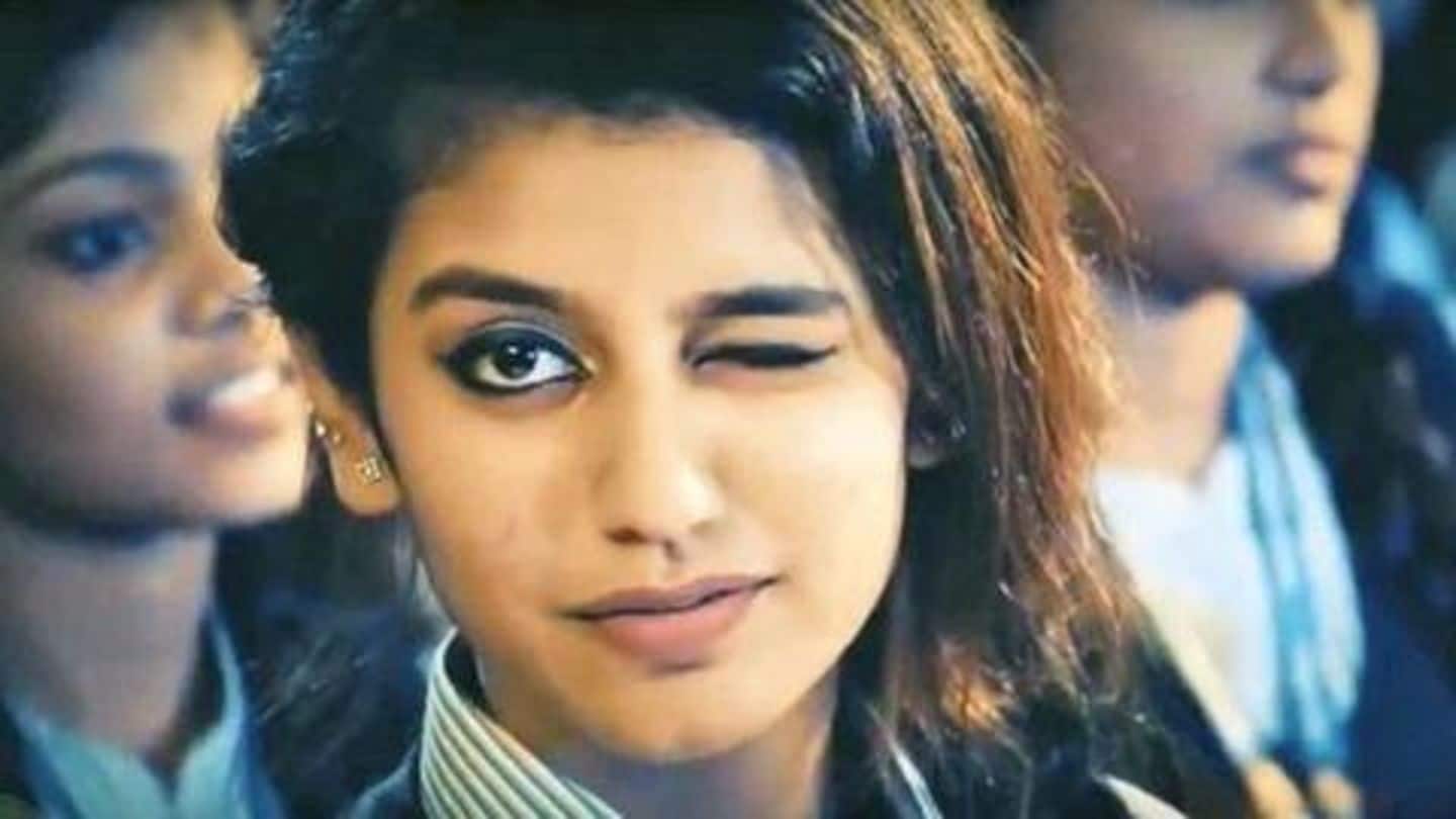 Priya Varrier 'winks' her way to become India's most-searched personality