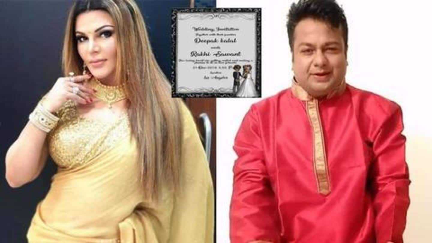 Rakhi Sawant thanks US President 'Mac Donald Trump' for saree