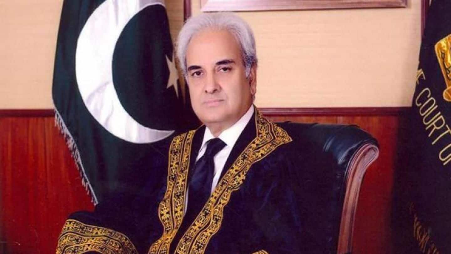 Former Pakistan chief justice Nasirul Mulk caretaker PM until elections