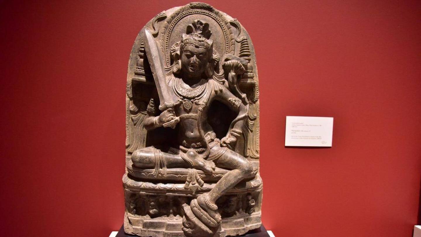 Second structure was stolen from a temple near Bodh Gaya Second structure was stolen from a temple near Bodh Gaya