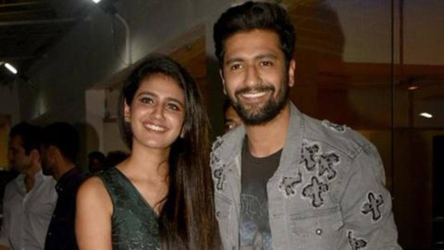 Priya met Vicky at the screening of 'URI' Priya met Vicky at the screening of 'URI'