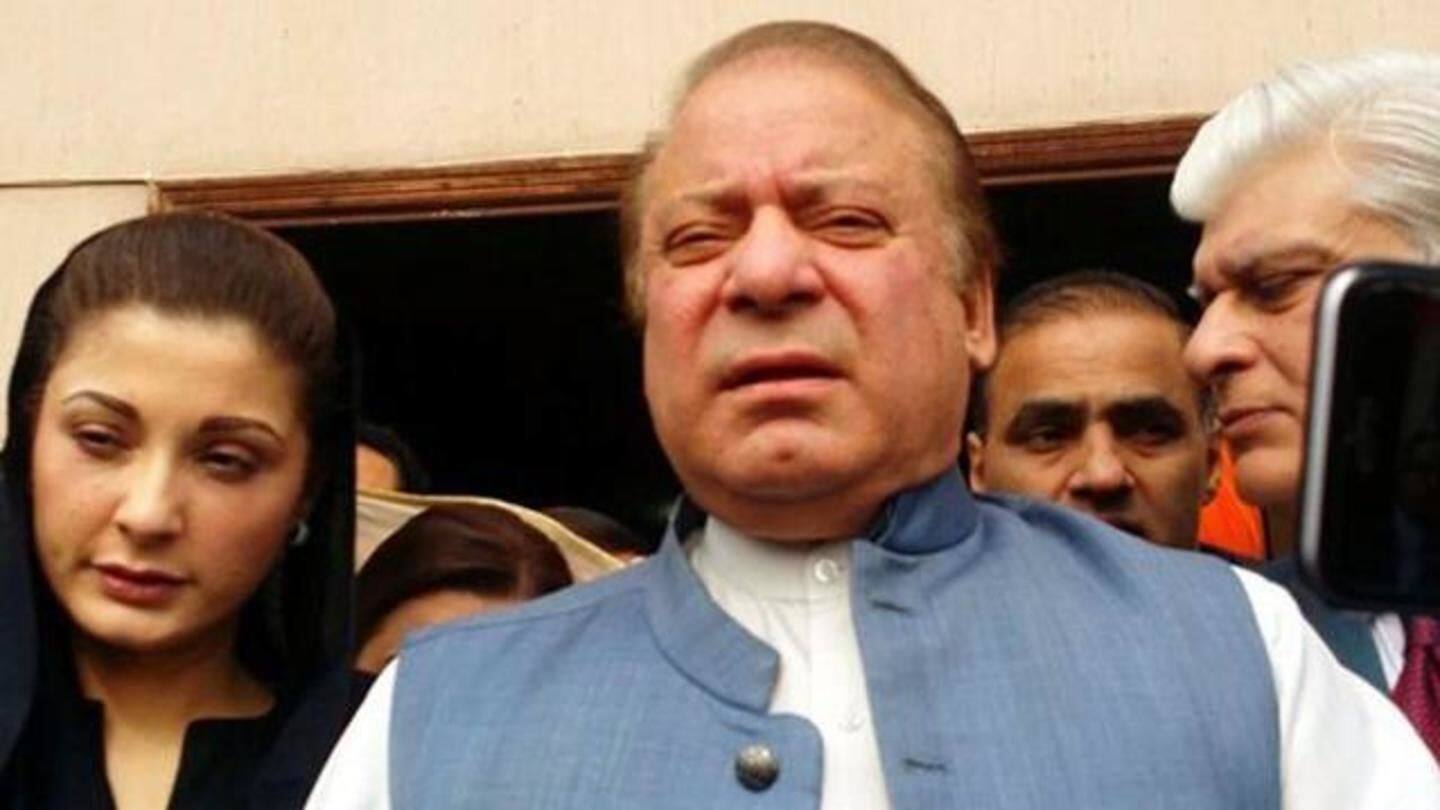Sharif, daughter Maryam already serving jail term in Rawalpindi Sharif, daughter Maryam already serving jail term in Rawalpindi